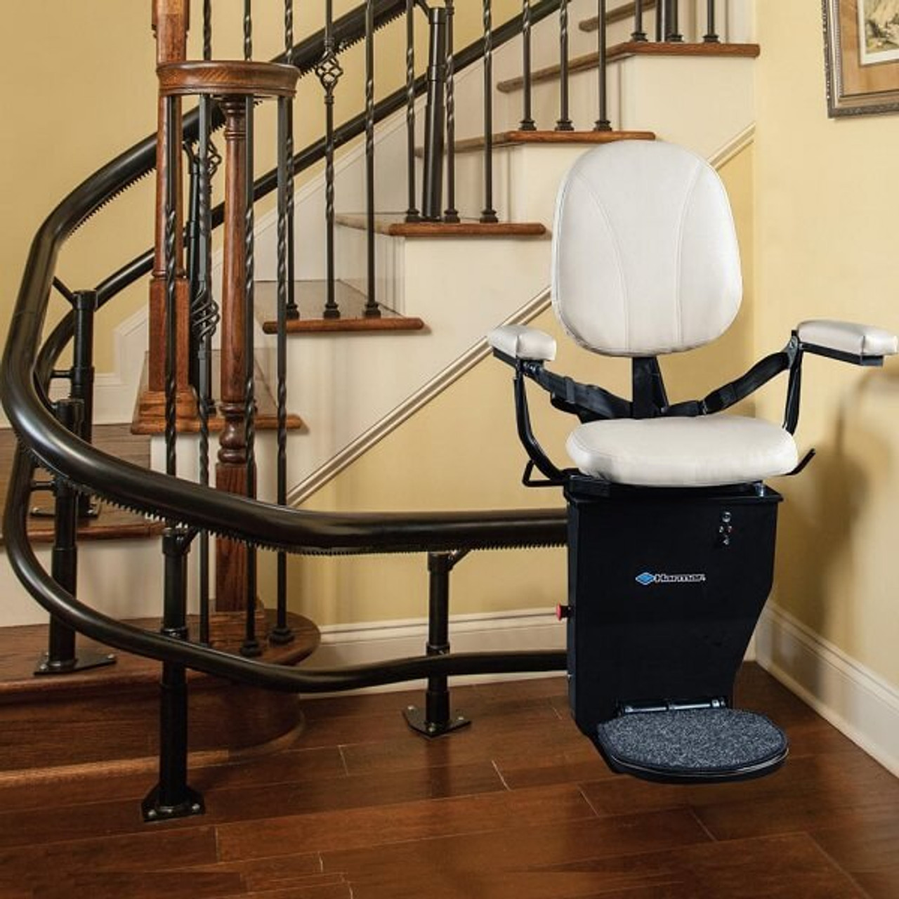 Long-Beach Harmar Helix Curved Stair Lift Chair